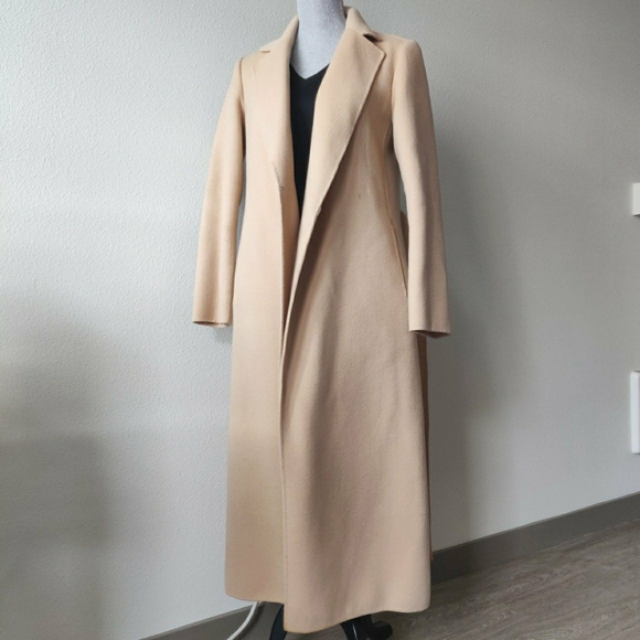 Light Camel Wool Coat - Picture 2 of 10